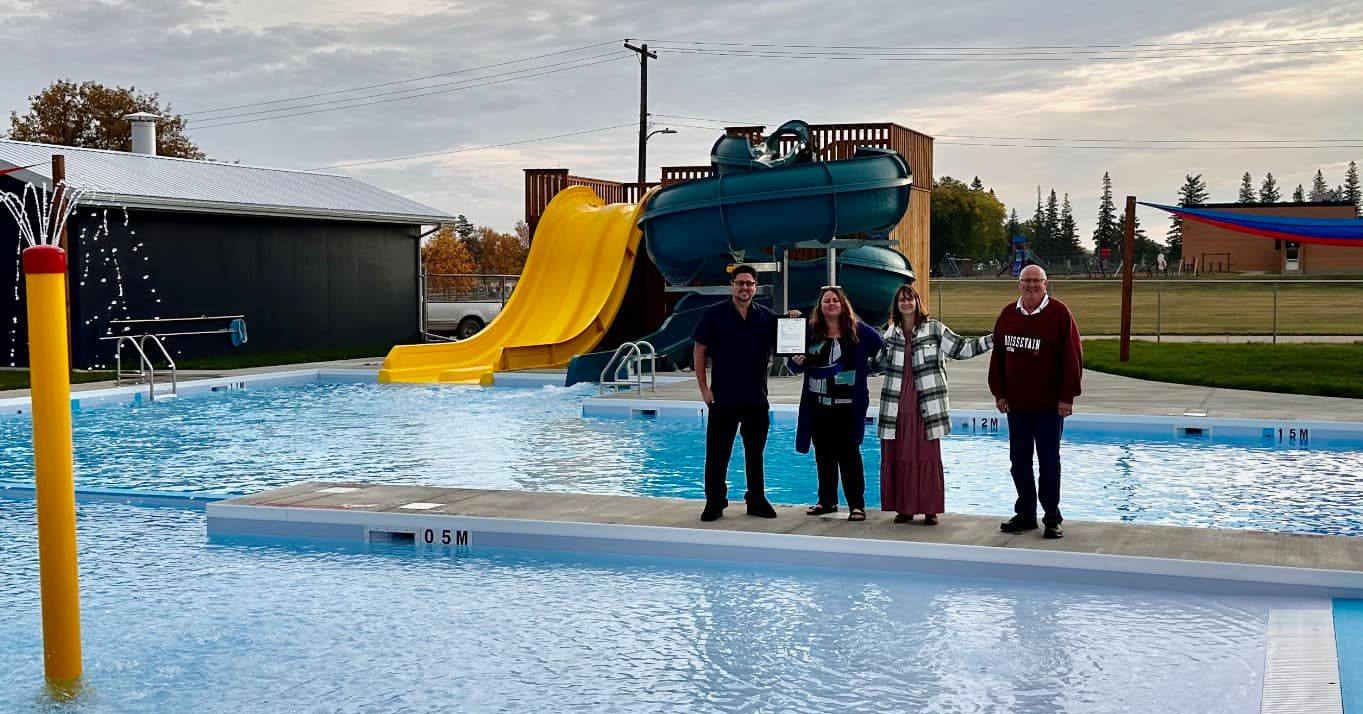 It's official! The BoissevainMorton Aquatic Centre is officially